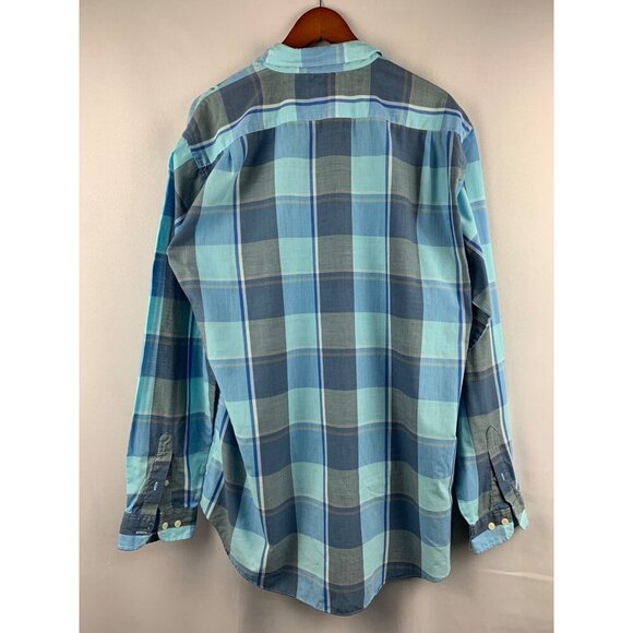 Levis Colorgraphs Mens XL Plaid Button-Up Shirt - Picture 2 of 5